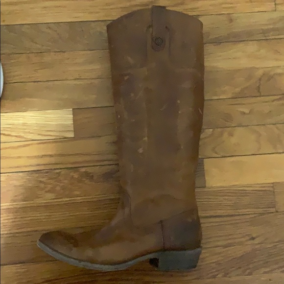 Size 11 women’s brown tall Frye boots - Picture 2 of 5